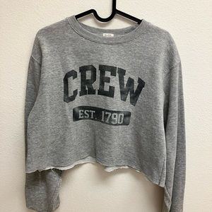 John Galt Cropped Sweatshirt